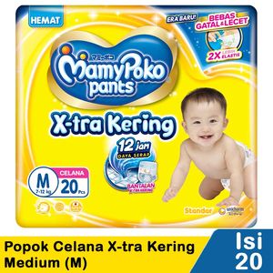 Promo Harga Mamy Poko Pants Xtra Kering M20 20 pcs - Indomaret