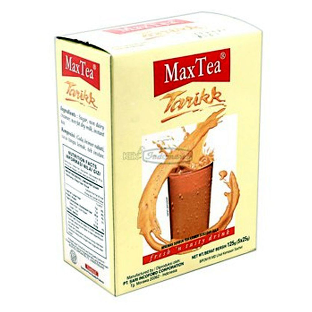 Max Tea Instant Drink Tarikk Box 5X25g KlikIndomaret