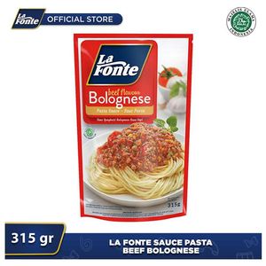 Promo Harga La Fonte Saus Pasta Bolognese 315 gr - Indomaret