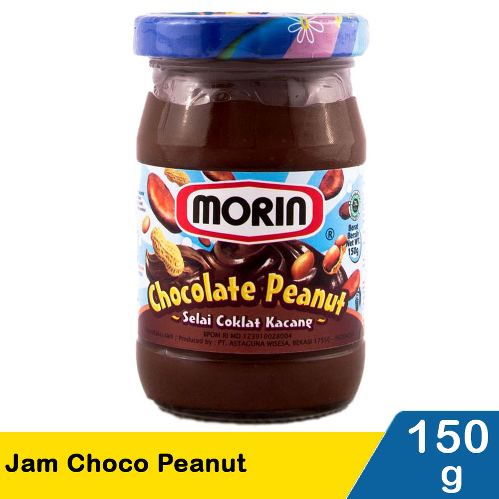 Morin Jam Choco Peanut Btl 150G KlikIndomaret