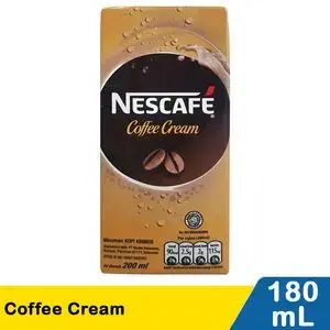 Promo Harga Nescafe Ready to Drink Coffee Cream 180 ml - Indomaret