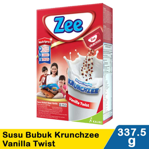 Promo Harga ZEE Susu Bubuk Vanilla Twist 350 gr - Indomaret