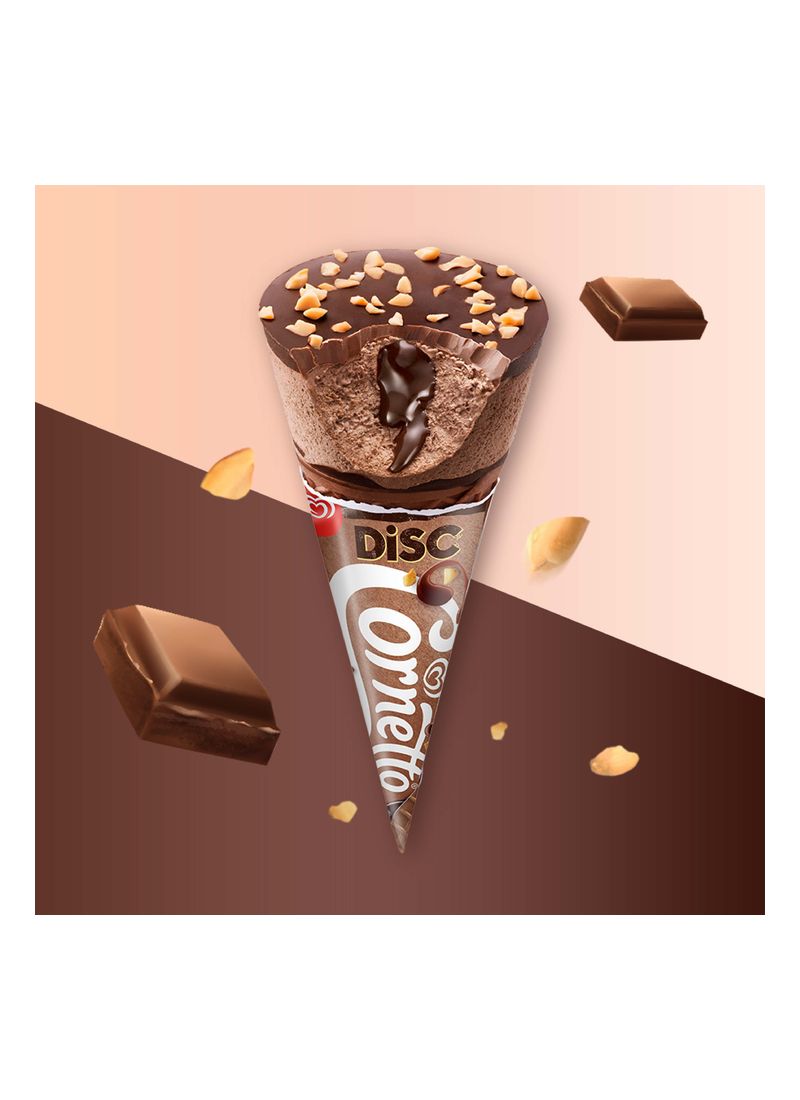 Wall s Ice Cream Cornetto Disc Chocolate 120Ml KlikIndomaret