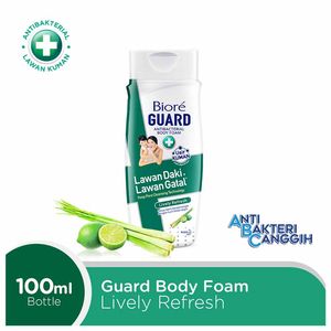 Promo Harga Biore Guard Body Foam Lively Refresh 100 ml - Indomaret