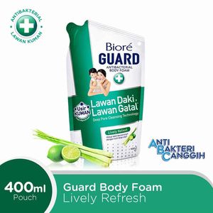 Promo Harga Biore Guard Body Foam Lively Refresh 450 ml - Indomaret