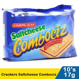 Promo Harga KHONG GUAN Saltcheese Combociz per 10 pcs 20 gr - Indomaret