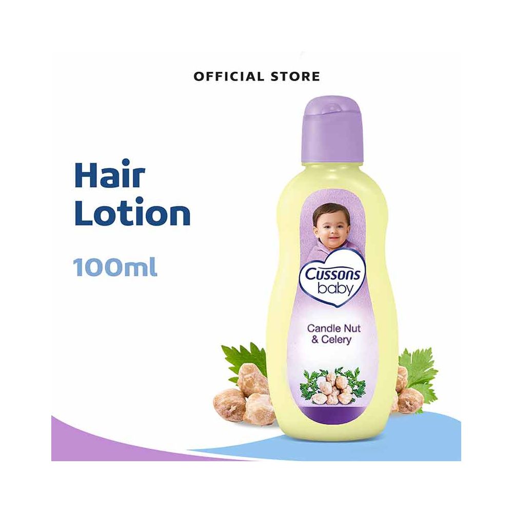 Cussons Baby Hair Lotion Naturals Kemiri Av Sld Btl 