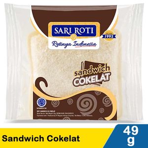 Promo Harga Sari Roti Sandwich Coklat 49 gr - Indomaret