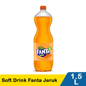 Promo Harga Fanta Minuman Soda Orange 1500 ml - Indomaret