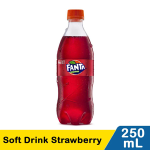 Promo Harga Fanta Minuman Soda Strawberry 250 ml - Indomaret