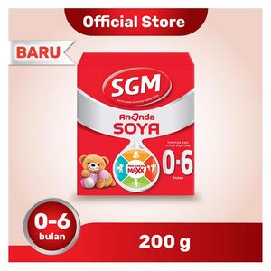 Promo Harga SGM Ananda Soya 1 Formula Bayi 0-6 Bulan 200 gr - Indomaret