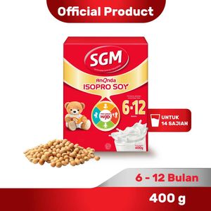 Promo Harga SGM Ananda Soya 2 Formula Bayi 6-12 Bulan 400 gr - Indomaret