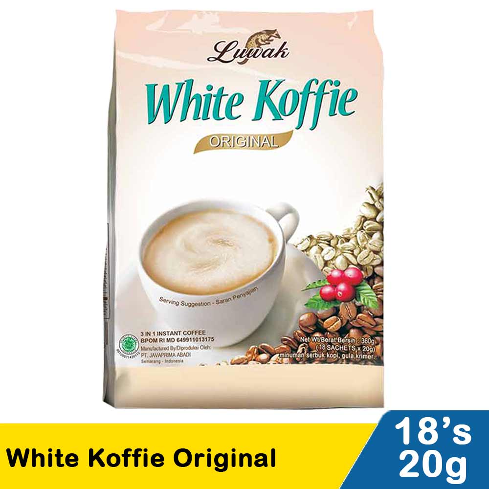 Luwak White Koffie Original Pck 20X20g | KlikIndomaret