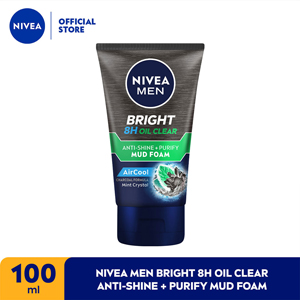Promo Harga Nivea Men Facial Foam White Oil Clear Anti-Shine + Purify 100 ml - Indomaret