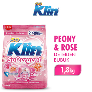 Promo Harga So Klin Softergent Rossy Pink 1800 gr - Indomaret