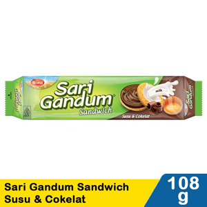 Promo Harga Roma Sari Gandum Susu & Cokelat 115 gr - Indomaret