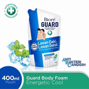 Promo Harga Biore Guard Body Foam Energetic Cool 450 ml - Indomaret