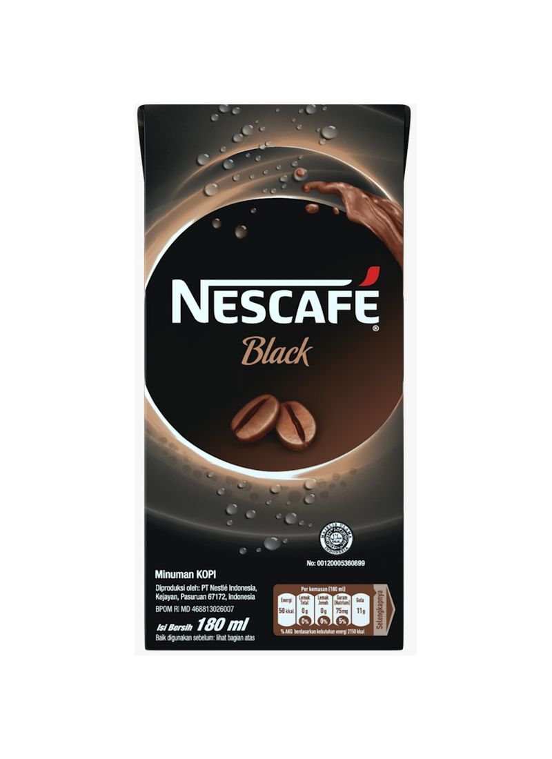 Nescafe Black Coffee Tpk 200Ml KlikIndomaret