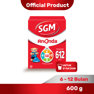 Promo Harga SGM Ananda 2 Formula Bayi 6-12 Bulan 600 gr - Indomaret