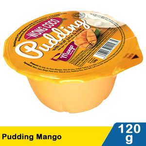 Promo Harga Wong Coco Pudding Mango Puree 120 gr - Indomaret