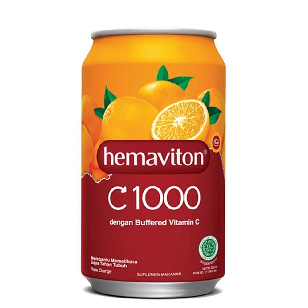 Hemaviton Health Drink Vitamin C1000 Orange 330ml Klikindomaret