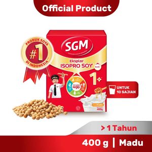 Promo Harga SGM Eksplor Soya 1-5 Susu Pertumbuhan Madu 400 gr - Indomaret