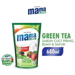 Promo Harga Mama Lime Cairan Pencuci Piring Green Tea 780 ml - Indomaret