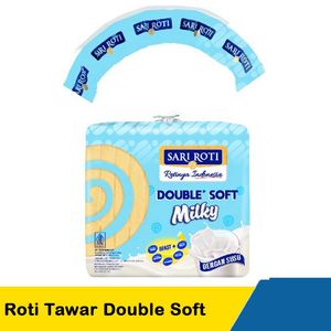 Promo Harga Sari Roti Tawar Double Soft 360 gr - Indomaret