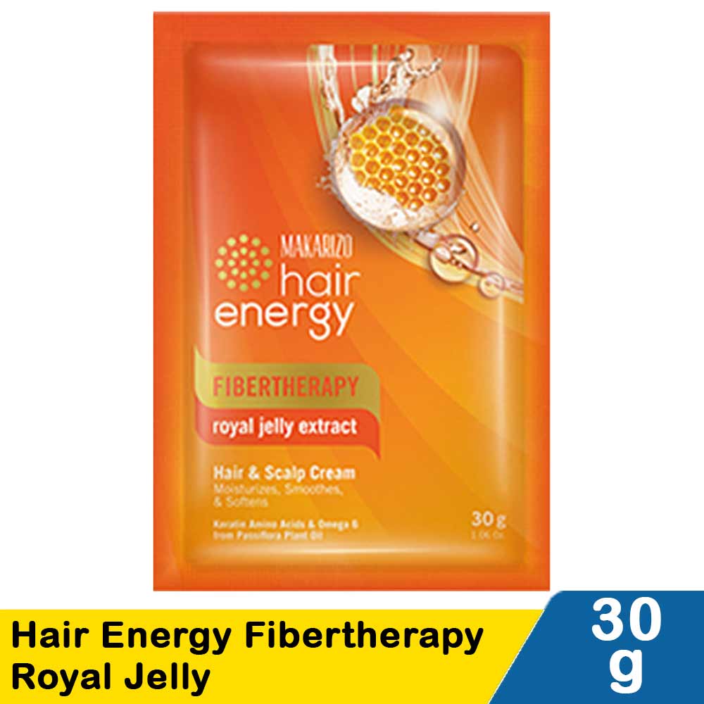 Makarizo Hair Energy Fibertherapy Royal Jelly Sct 30G 