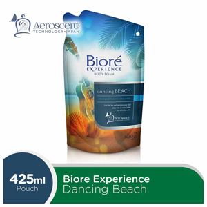 Promo Harga BIORE Body Foam Experience Dancing Beach 425 ml - Indomaret