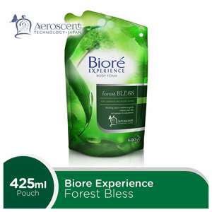 Promo Harga BIORE Body Foam Experience Forest Bless 425 ml - Indomaret