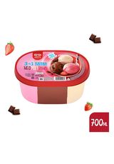 Promo Harga Walls Ice Cream Neopolitana 700 ml - Indomaret