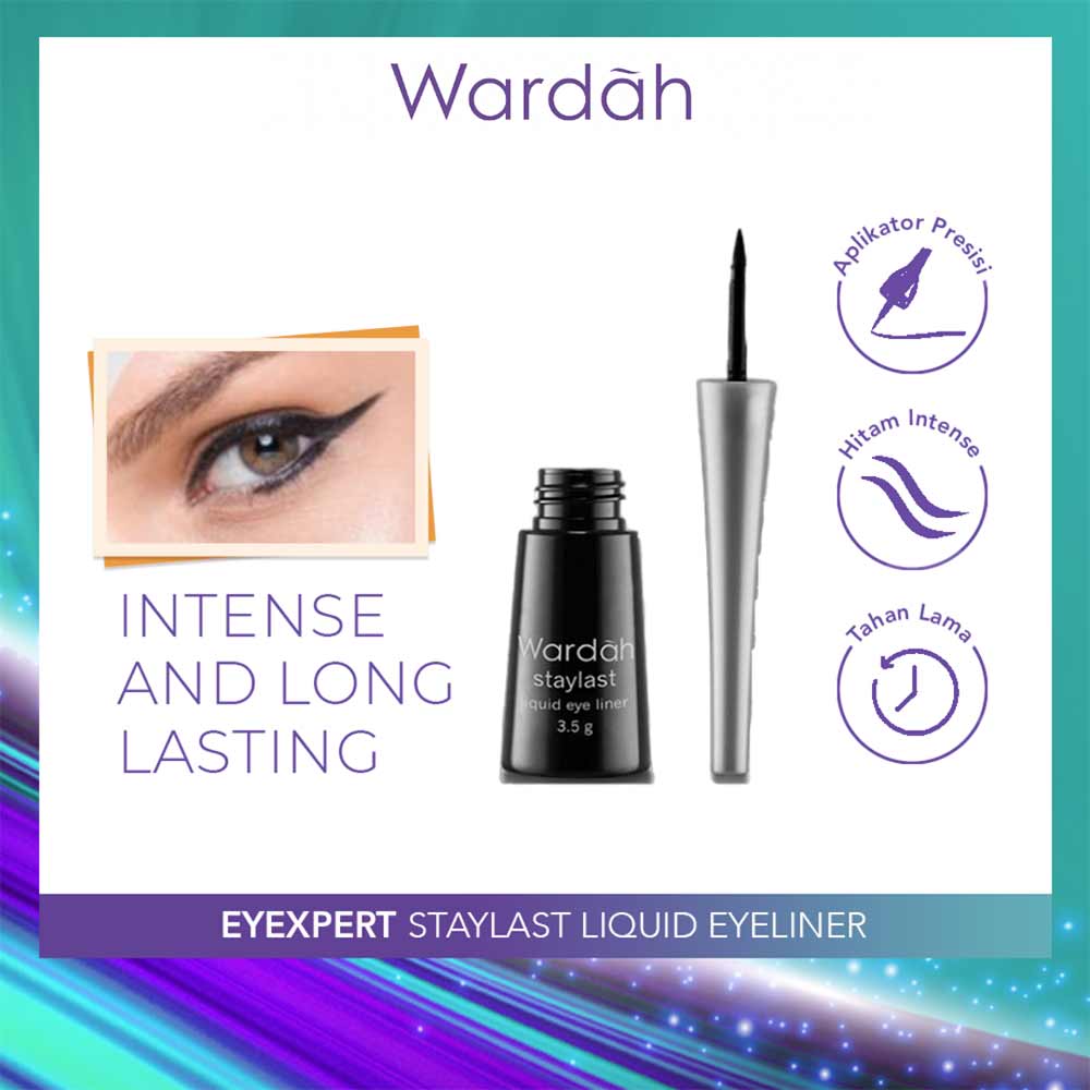 Wardah Eyexpert Staylast Liquid Eyeliner 3 5g KlikIndomaret