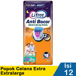 Promo Harga Lifree Popok Celana Ekstra Serap XL12 12 pcs - Indomaret