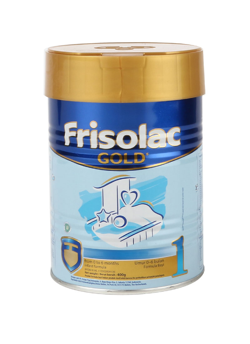 Frisolac Gold 1 SUSU FORMULA BAYI 0 6 BULAN PLAIN KLG 400g 