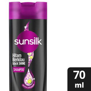 Promo Harga SUNSILK Shampoo Black Shine 70 ml - Indomaret