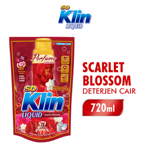 Promo Harga So Klin Liquid Detergent + Anti Bacterial Red Perfume Collection 750 ml - Indomaret