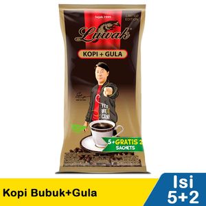 Promo Harga Luwak Kopi + Gula per 9 sachet 25 gr - Indomaret