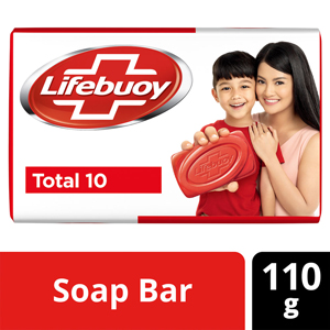 Promo Harga Lifebuoy Bar Soap Total 10 per 4 pcs 110 gr - Indomaret