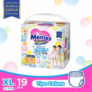 Promo Harga Merries Pants XL19 19 pcs - Indomaret