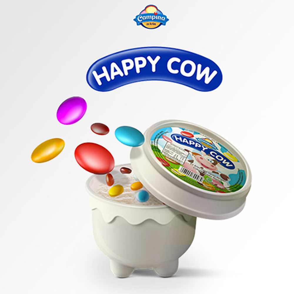 Campina Ice Cream Happy Cow 85mL KlikIndomaret