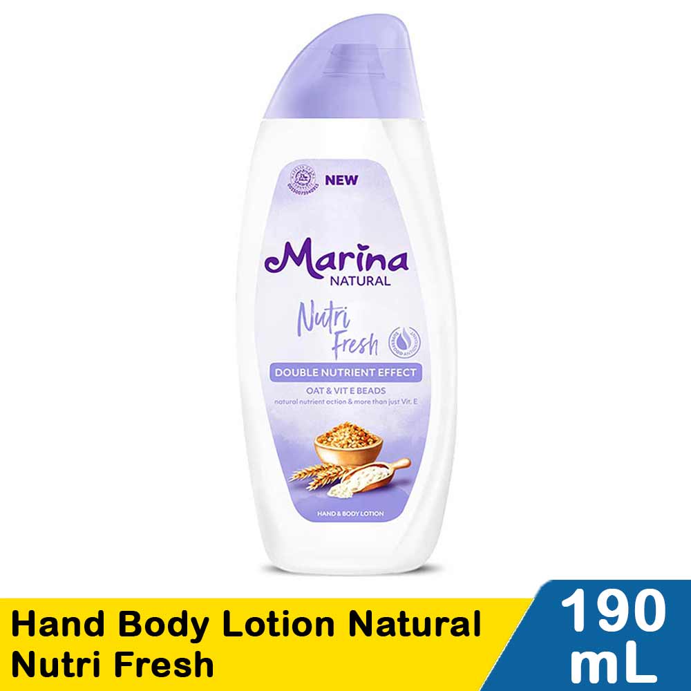  Marina  Hand  Body  Lotion Natural Nutri Fresh Btl 200Ml 