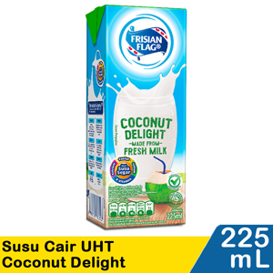 Promo Harga Frisian Flag Susu UHT Purefarm Coconut Delight 225 ml - Indomaret
