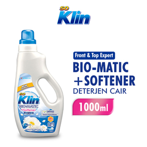 Promo Harga So Klin Biomatic Liquid Detergent Front Load 1000 ml - Indomaret