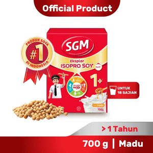 Promo Harga SGM Eksplor Soya 1-5 Susu Pertumbuhan Madu 700 gr - Indomaret