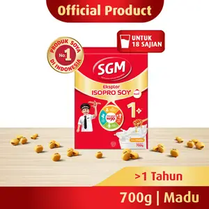 Promo Harga SGM Eksplor Soya 1-5 Susu Pertumbuhan Madu 700 gr - Indomaret