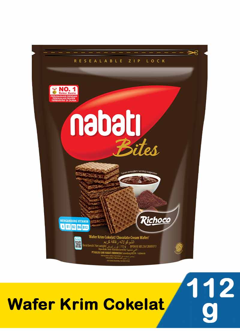 Nabati Richoco Wafer Chocolate 115g KlikIndomaret