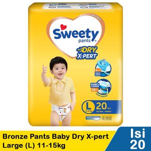 Promo Harga Sweety Bronze Pants Dry X-Pert L20 20 pcs - Indomaret