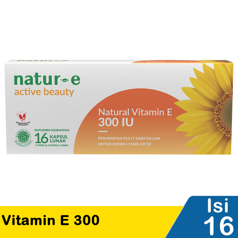 Natur E Vitamin E 300 Daily Nourishing Box 16 S 