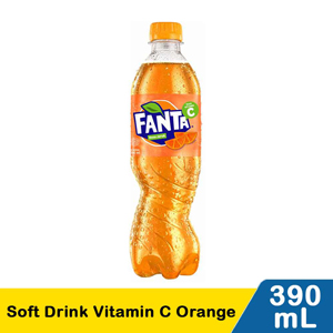 Promo Harga Fanta Minuman Soda Orange 390 ml - Indomaret